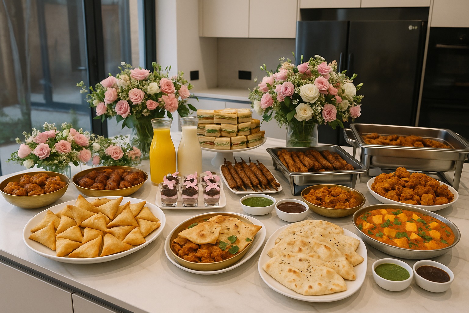 House of Chandel event catering